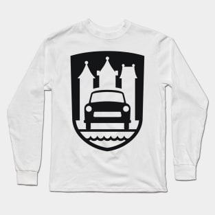 Trabant Wappen Zwickau (black) Long Sleeve T-Shirt